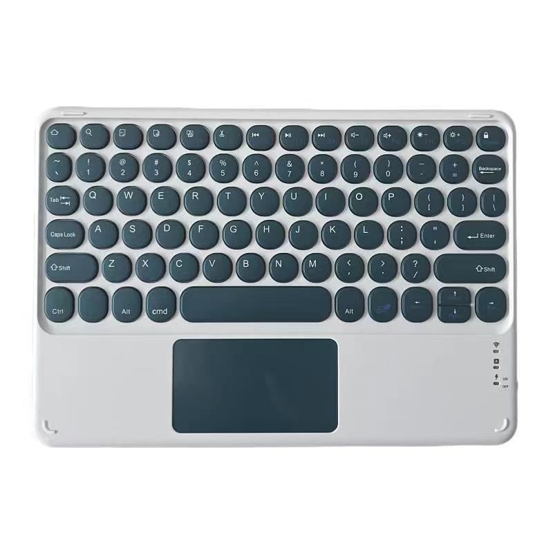 Bežična Bluetooth tipkovnica s touchpedom, model 250c — USB sučelje, izdanje 2022., ergonomski dizajn, kompatibilna s mobilnim uređajima i tabletima