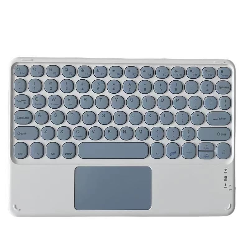 Bežična Bluetooth tipkovnica s touchpedom, model 250c — USB sučelje, izdanje 2022., ergonomski dizajn, kompatibilna s mobilnim uređajima i tabletima