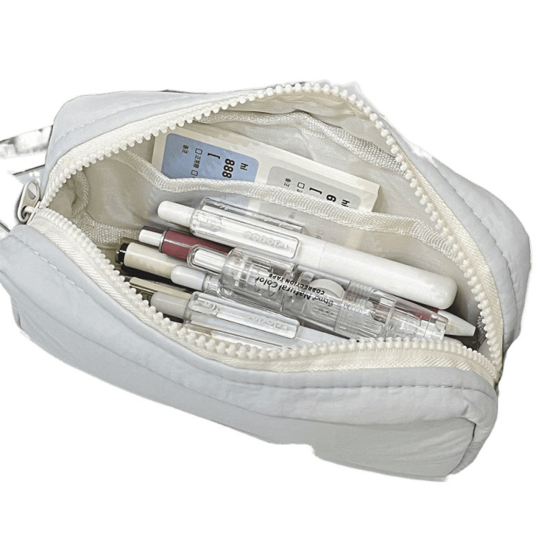 Pildspalvu maciņš ar lielu ietilpību, kvadrāta formā – Instagram stils (Zīmols: Other/other; Materiāls: Other; Dzimums: General purpose; IP atļauja: No; Stils: Ins style)