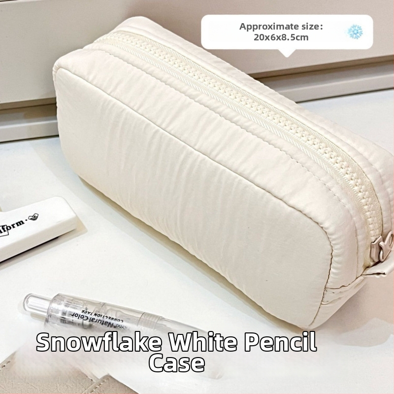 Pildspalvu maciņš ar lielu ietilpību, kvadrāta formā – Instagram stils (Zīmols: Other/other; Materiāls: Other; Dzimums: General purpose; IP atļauja: No; Stils: Ins style)