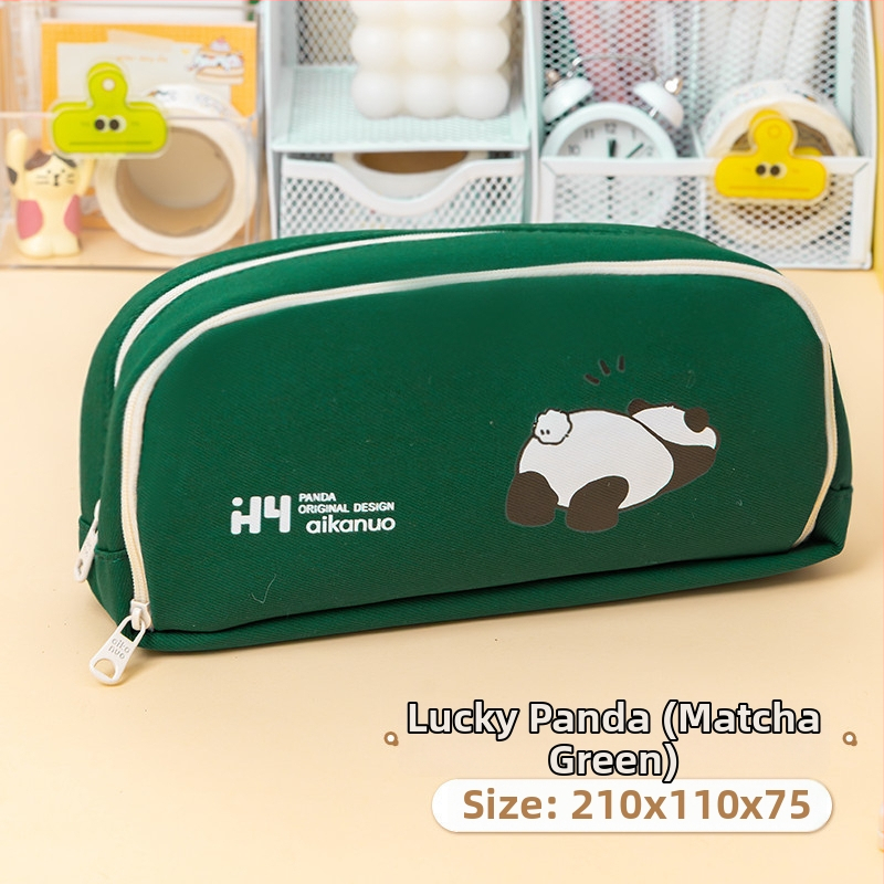 Zīmuli maciņš kolēģiju stilā ar karikatūru dizainu, japāņu stils — audums, universāls, zīmols Other