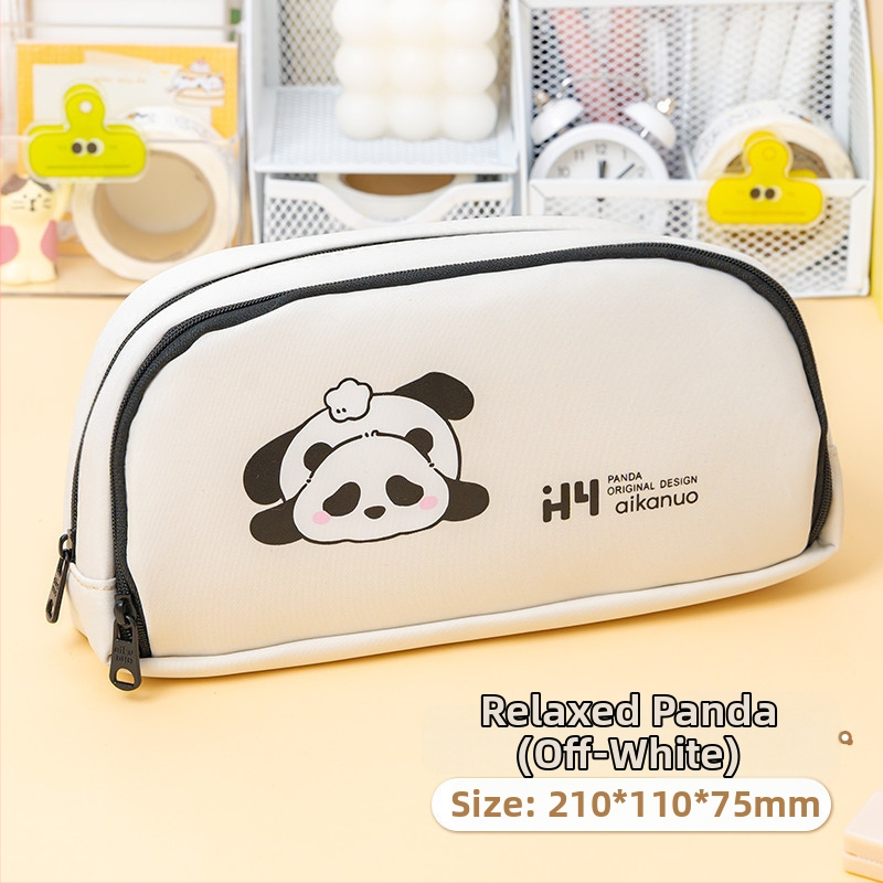 Zīmuli maciņš kolēģiju stilā ar karikatūru dizainu, japāņu stils — audums, universāls, zīmols Other