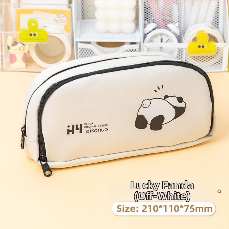 Zīmuli maciņš kolēģiju stilā ar karikatūru dizainu, japāņu stils — audums, universāls, zīmols Other