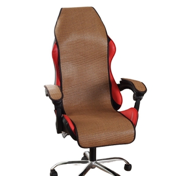 Nyári e-sport szék párna, rattan és bambusz anyag, EPE töltőanyag, pastorális stílus