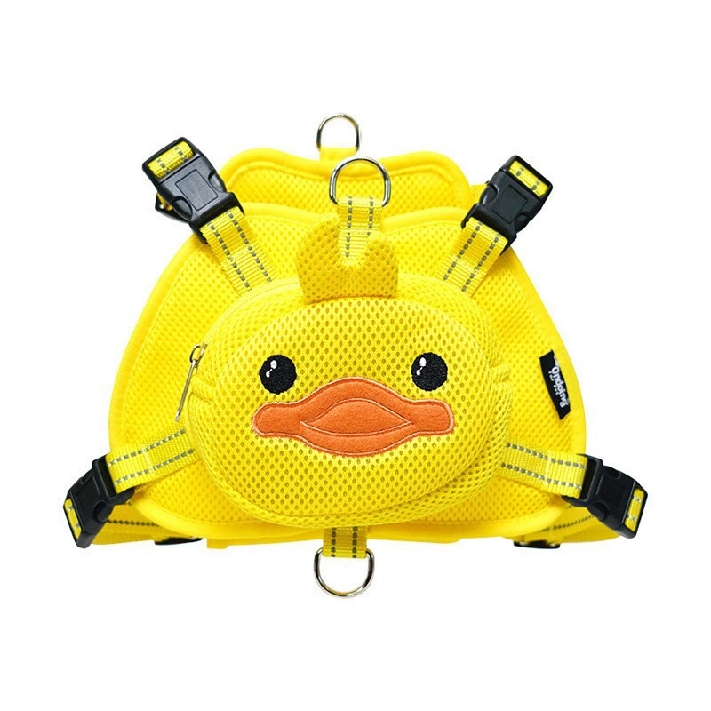 Vest-stilni kaiš za psa s cartoon dizajnom, materijal: sandwich mesh, kategorija: kaiševi i užadi za kućne ljubimce, neproduživ, marka: Druga