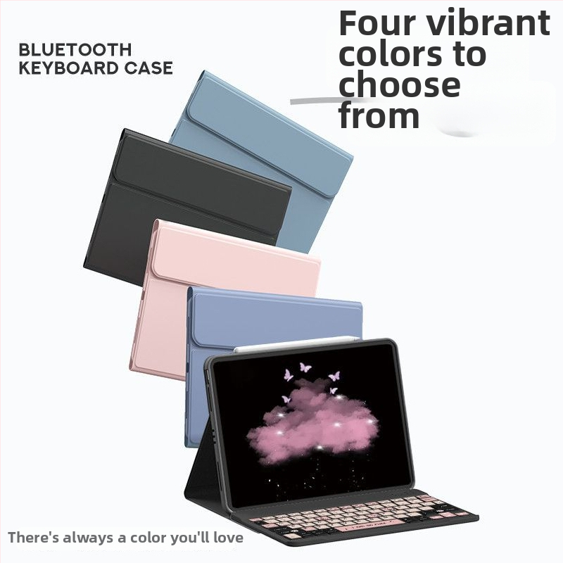 Ochranný obal s klávesnicou pre Apple iPad Pro 11, 11-tlačidková numerická klávesnica, Bluetooth, kreslený dizajn