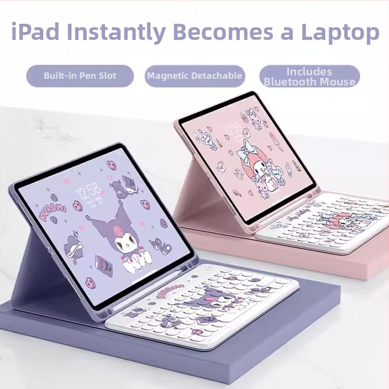 Torba za iPad s utorom za stylus i Bluetooth tipkovnicu i miš