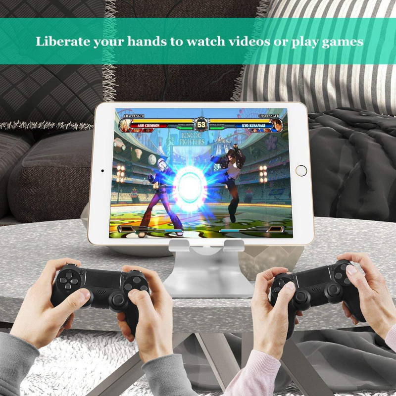 Metalni sklopivi stolni držač za tablete, telefone i game konzole — model ZZZ-N4, Dr. Tan