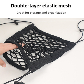 Autokrēsla uzglabāšanas soma, poliesters, 2 L, universāla, piestiprināms organizētājs vidējā sēdekļa vietā