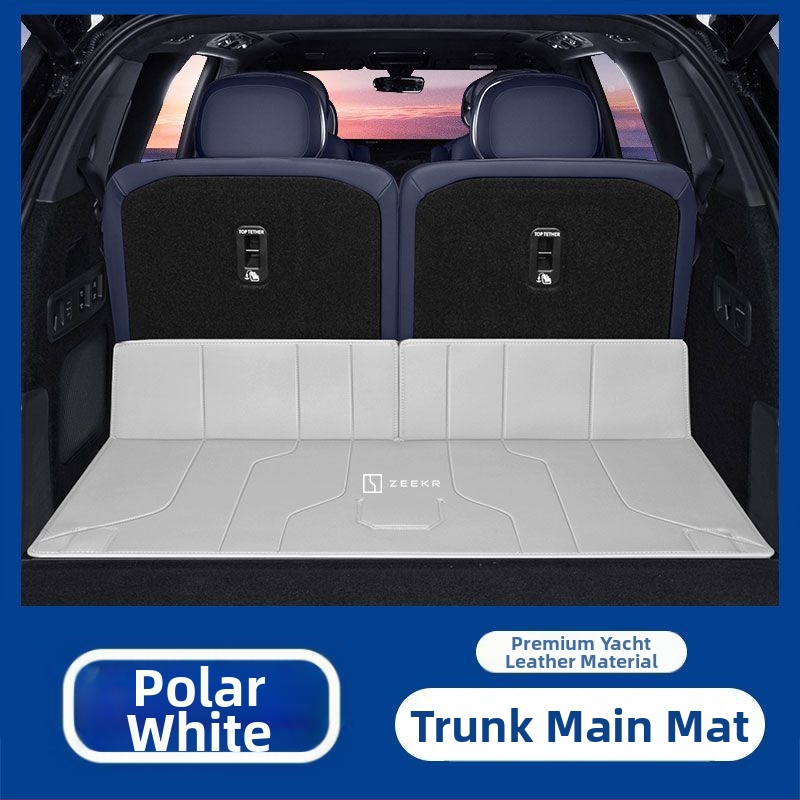 Zeekr 9X bagāžnieka paklājs ar apkārtējo aizsardzību un aizmugures sēdekļa aizsardzību, elpojošs iekšējais piederums, iespēja logotipu drukāšanai