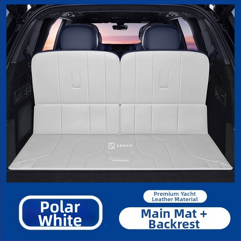 Zeekr 9X bagāžnieka paklājs ar apkārtējo aizsardzību un aizmugures sēdekļa aizsardzību, elpojošs iekšējais piederums, iespēja logotipu drukāšanai