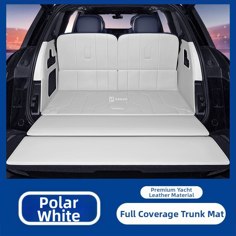 Zeekr 9X bagāžnieka paklājs ar apkārtējo aizsardzību un aizmugures sēdekļa aizsardzību, elpojošs iekšējais piederums, iespēja logotipu drukāšanai