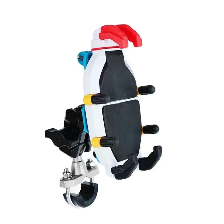 Suport pentru telefon pentru motocicletă — antișoc, anti vibrații, amortizare, parasol, personalizare multifuncțională; compatibil cu mașini electrice, motociclete și biciclete. Model: Suport pentru telefon pentru vehicule electrice; Brand: Leading Rider; 
