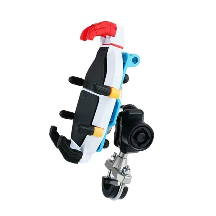 Suport pentru telefon pentru motocicletă — antișoc, anti vibrații, amortizare, parasol, personalizare multifuncțională; compatibil cu mașini electrice, motociclete și biciclete. Model: Suport pentru telefon pentru vehicule electrice; Brand: Leading Rider; 