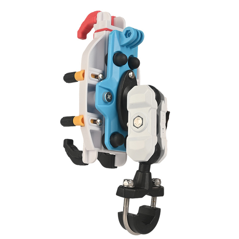 Suport pentru telefon pentru motocicletă — antișoc, anti vibrații, amortizare, parasol, personalizare multifuncțională; compatibil cu mașini electrice, motociclete și biciclete. Model: Suport pentru telefon pentru vehicule electrice; Brand: Leading Rider; 