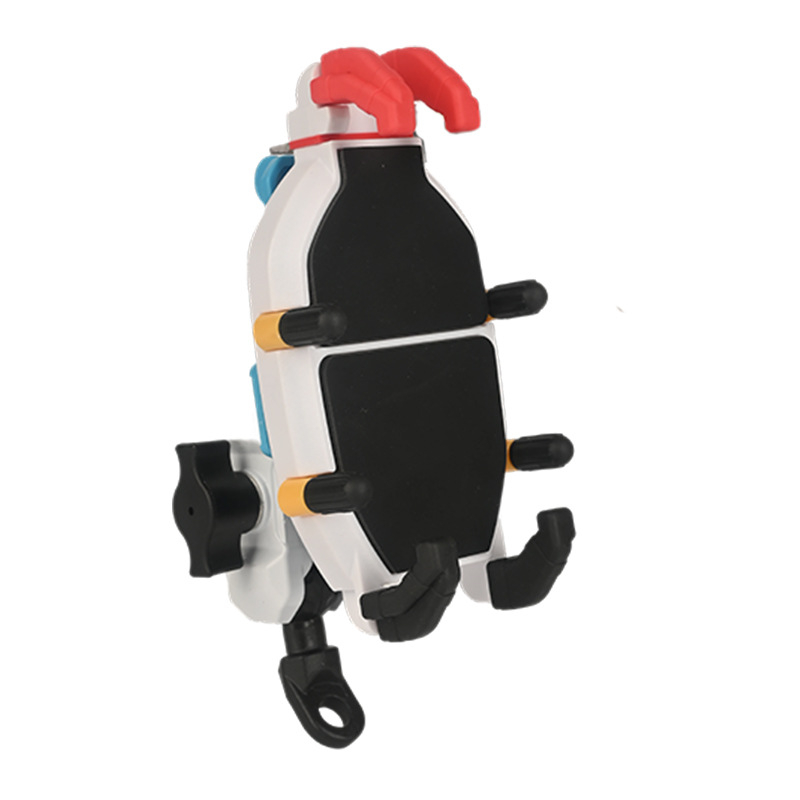 Suport pentru telefon pentru motocicletă — antișoc, anti vibrații, amortizare, parasol, personalizare multifuncțională; compatibil cu mașini electrice, motociclete și biciclete. Model: Suport pentru telefon pentru vehicule electrice; Brand: Leading Rider; 