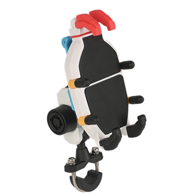 Suport pentru telefon pentru motocicletă — antișoc, anti vibrații, amortizare, parasol, personalizare multifuncțională; compatibil cu mașini electrice, motociclete și biciclete. Model: Suport pentru telefon pentru vehicule electrice; Brand: Leading Rider; 