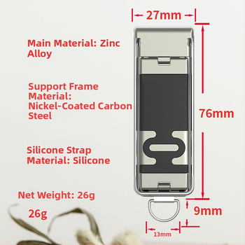 Young again Suport cu inel pentru telefon și tabletă – plierabil, portabil, cu inel pentru snur | Material: compozit (Tip: Suport cu inel; Material: Compozit; Stil: General)