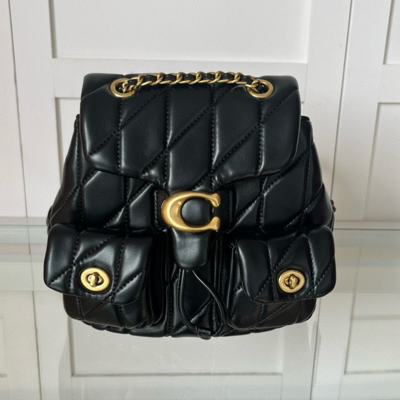 Ženski ruksak od prave kože s poklopcem, zatvaranje šnira. Unutarnje pretince: pretinac sa zipom, pretinac za mobitel, pretinac za identifikacijsku iskaznicu, laminirani pretinac sa zipom, pretinac za kameru. Pogodan za slobodno vrijeme i putovanja. Prozra