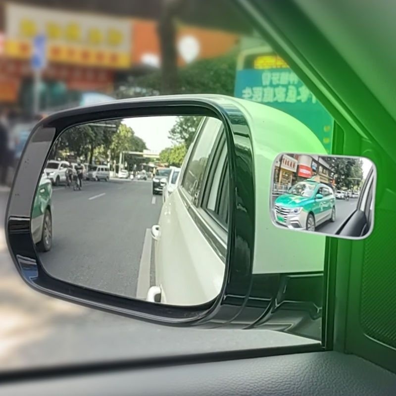 Καθρέφτης οπισθοπορείας αυτοκινήτου, μικρός κυκλικός βοηθητικός καθρέφτης, 360° HD ευρυγώνιος για τη νεκρή ζώνη