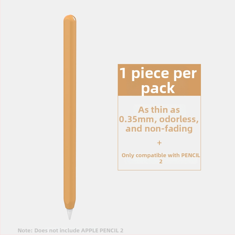 Silikónový obal pre Apple Pencil 2. generáciu – proti pádu, mäkké telo, roztomilý štýl, magnetické nabíjanie, možnosť prispôsobenia