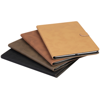Carcasă flip din piele artificială pentru iPad Apple, stil retro; compatibilă cu iPad 11/10/9/8, iPad Pro 11 și iPad Air 6/7; funcție de somn; disipare a căldurii; protecție la căderi.