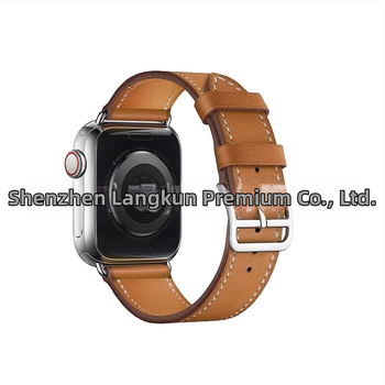 Kaiš za Apple Watch, 22 mm, koža prvog sloja goveda, službeni model, svestran