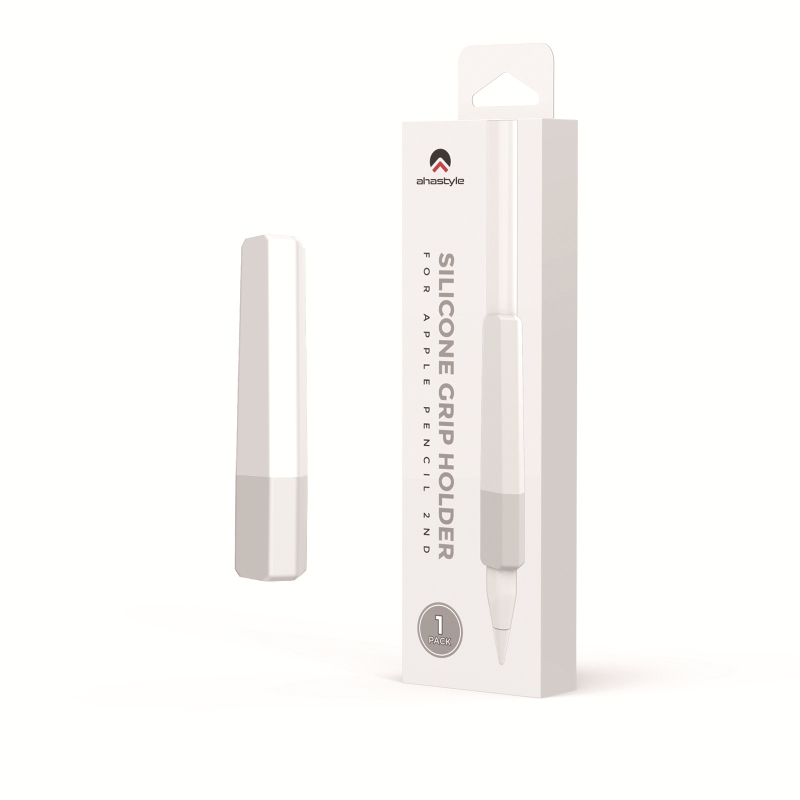 Grip din silicon pentru Apple Pencil 1–3 (USB-C) – placare cu aur, AhaStyle