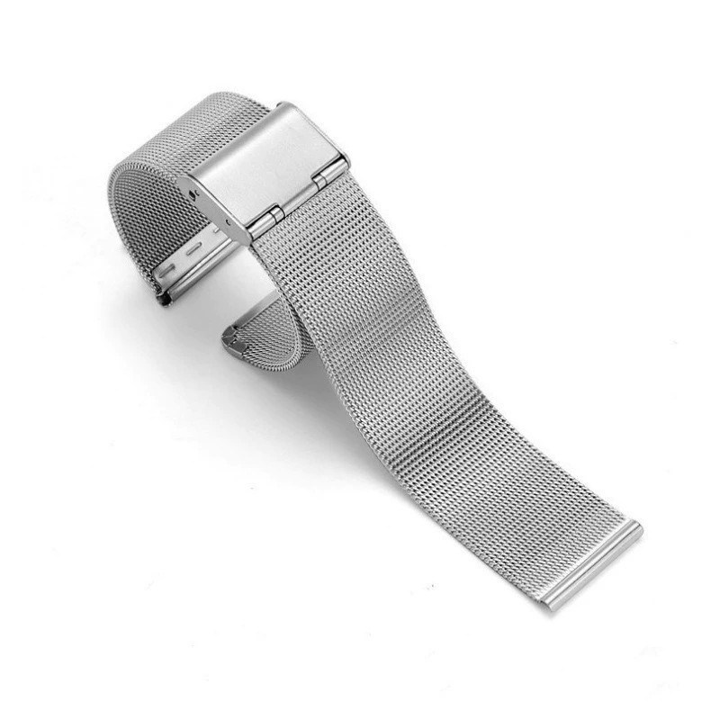 Haihan стоманена каишка за часовник — съвместима с Apple Watch, Samsung и Casio; интерфейс 20/22 мм; тегло 60 г; закопчалка катарама; бизнес стил