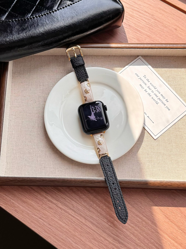 Bandă Apple Watch S10 - Aql, compatibilă cu Apple Watch, material: fibră super, stil modern