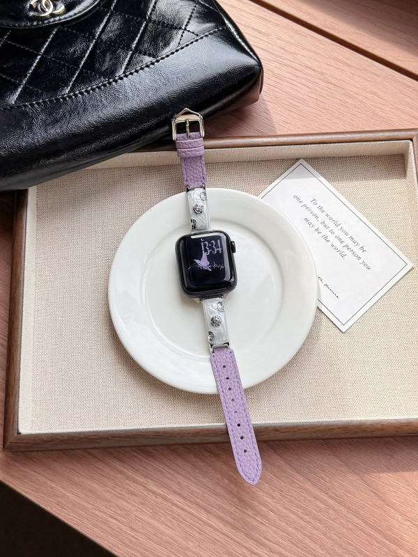 Bandă Apple Watch S10 - Aql, compatibilă cu Apple Watch, material: fibră super, stil modern