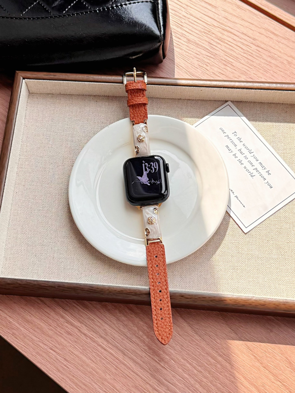 Bandă Apple Watch S10 - Aql, compatibilă cu Apple Watch, material: fibră super, stil modern