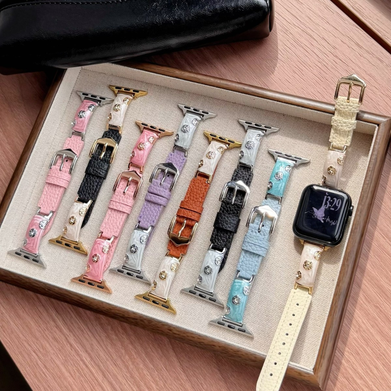 Bandă Apple Watch S10 - Aql, compatibilă cu Apple Watch, material: fibră super, stil modern