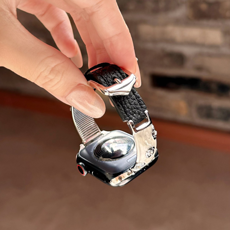 Bandă Apple Watch S10 - Aql, compatibilă cu Apple Watch, material: fibră super, stil modern