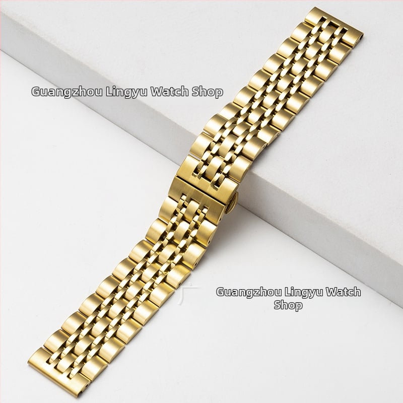 Стоманена каишка за Apple Watch, интерфейс 22 мм, съвместима с Apple/General модели, тегло 0.1