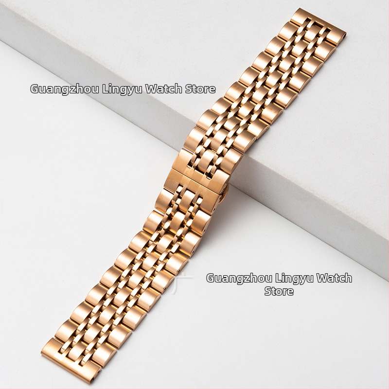 Стоманена каишка за Apple Watch, интерфейс 22 мм, съвместима с Apple/General модели, тегло 0.1