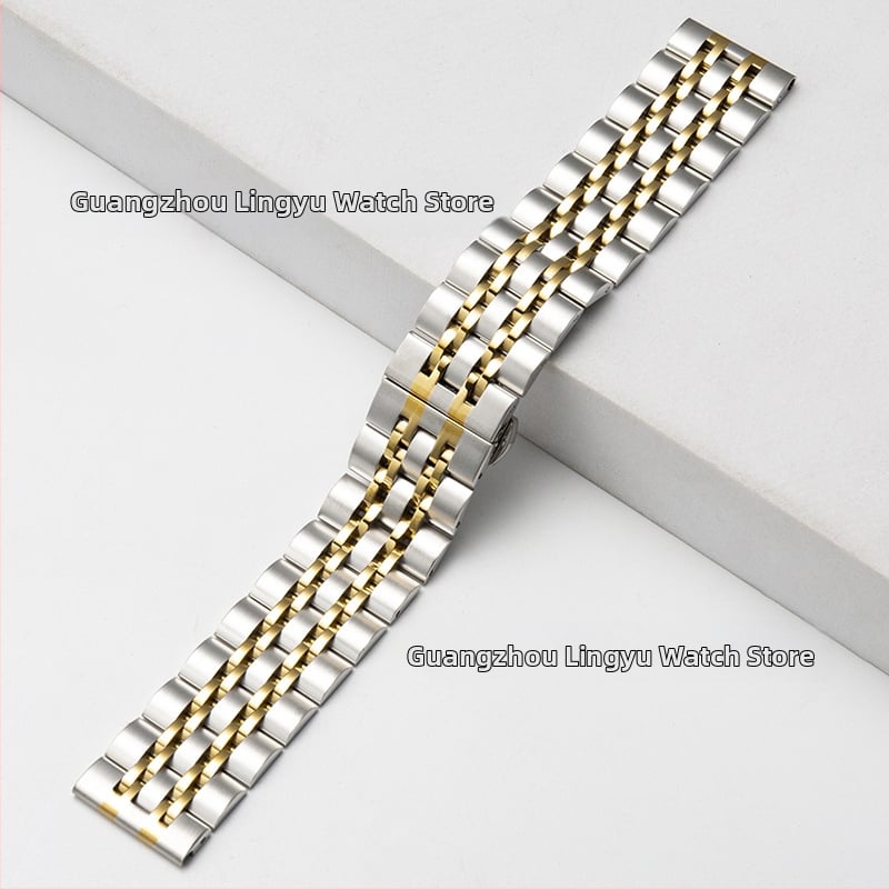 Стоманена каишка за Apple Watch, интерфейс 22 мм, съвместима с Apple/General модели, тегло 0.1