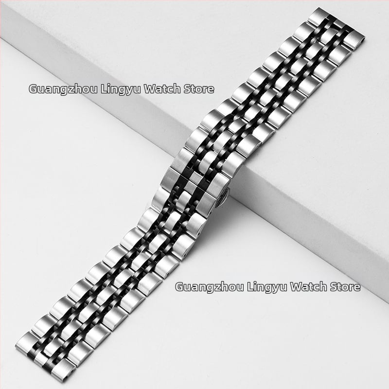 Стоманена каишка за Apple Watch, интерфейс 22 мм, съвместима с Apple/General модели, тегло 0.1