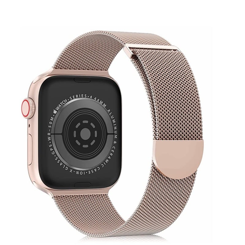 Apple Watch стоманена Миланезе магнитна каишка, универсална съвместимост, 30 г, 2020