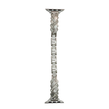 Apple Watch метална каишка с пшенично плетен дизайн, съвместима с Apple Watch, закопчалка, 30 g