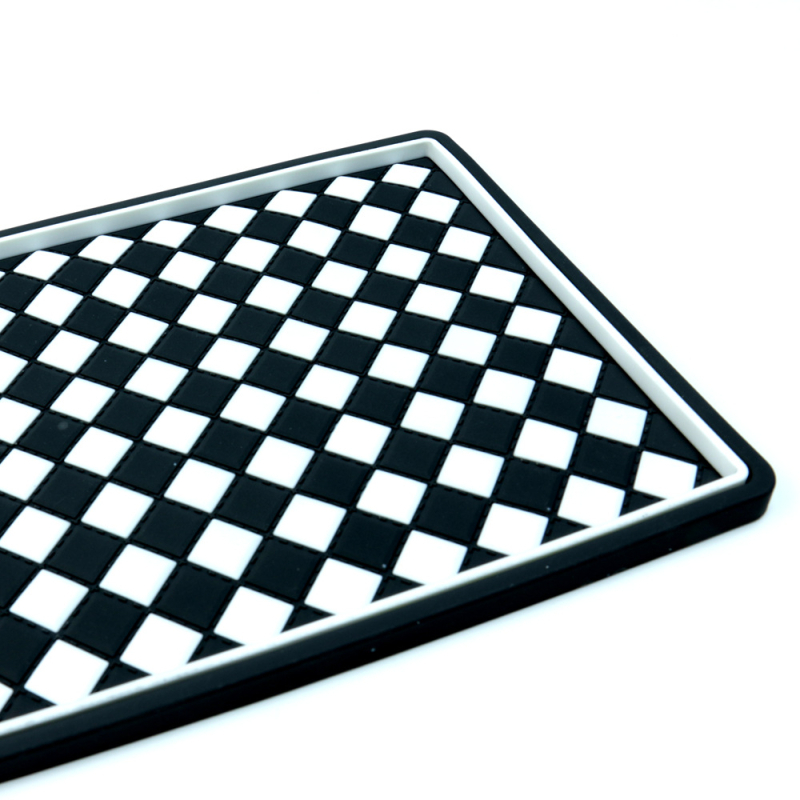 PVC automašīnas paneļa pretslīdēšanas mats, Thousand Oaks zīmols, logotipa druka, pielāgošana pieejama, izcelsme Hefei