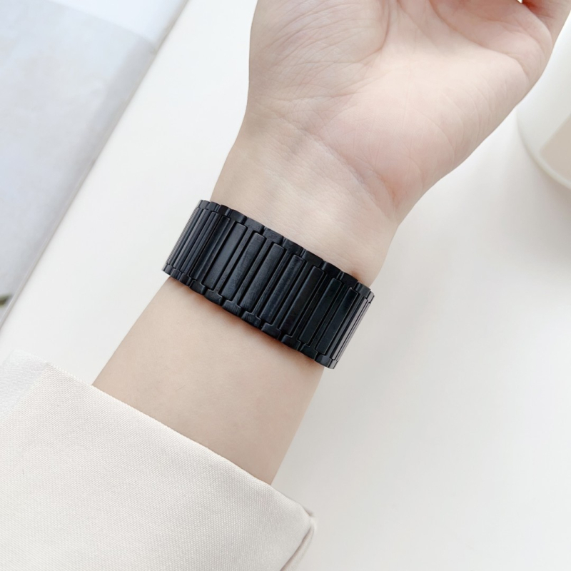 Apple Watch каишка със магнитен заден пръстен, метал, бизнес стил