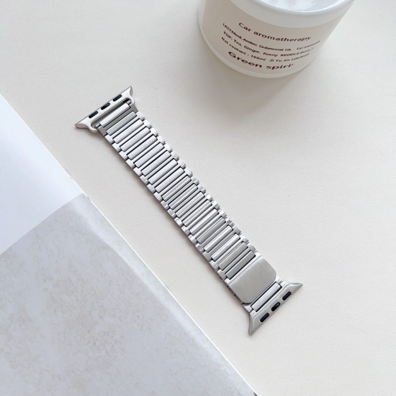 Apple Watch каишка със магнитен заден пръстен, метал, бизнес стил