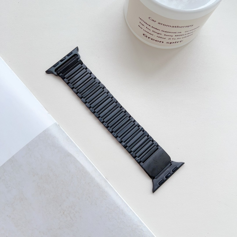 Apple Watch каишка със магнитен заден пръстен, метал, бизнес стил