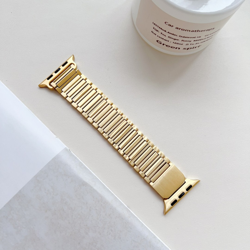 Apple Watch каишка със магнитен заден пръстен, метал, бизнес стил