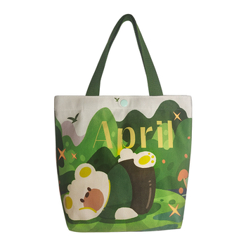 Dámska taška z plátna, z polyesteru, vertikálny štvorcový tvar, zapínanie na sponu, bez podšívky, vnútorná kapsa s patch