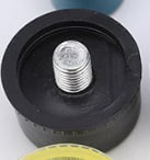 Гумена глава, разглобяем двуглавен безопасен чук, PVC глава, стоманена дръжка, експлозивоустойчив, удароустойчив