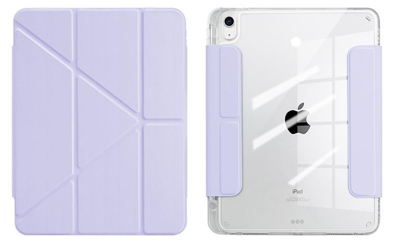 Zaštitna torbica s odvojivim pretincom za olovku, kompatibilna s Air 6, iPad Pro 12.9, Huawei 11 i Apple tabletima, akrilni završetak, ploski dizajn, 10.2 inča