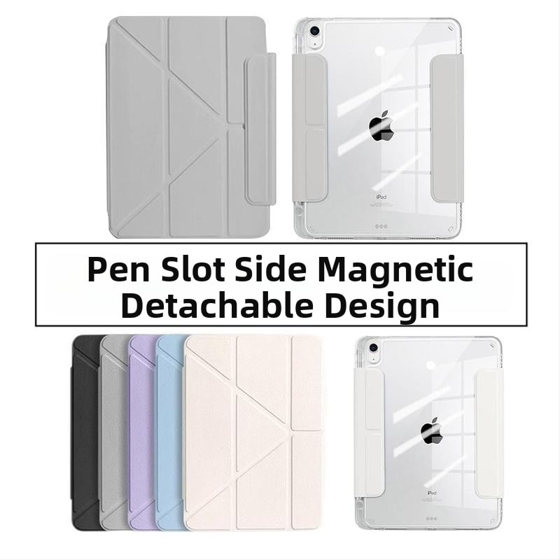Ochranný obal s odnímateľným priestorom na pero, kompatibilný s Air 6, iPad Pro 12.9, Huawei 11 a Apple tablety, akrylové vyhotovenie, plochý dizajn, 10.2 palca