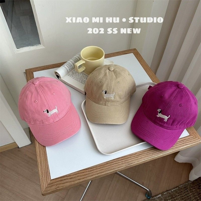 Gyerekeknek készült baseball sapka ívelt karimával, kupola alakú koronával, napsugár elleni védelemmel, viszkóz rostból